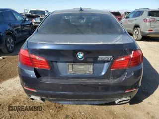 2012 BMW 5 Series 550i with VIN WBAFR9C52CDV58714, listed as a Copart auction lot 43916525 with 87,196 mi miles and Clean Title. Bid and sale history available at carsss.com. Image 6.
