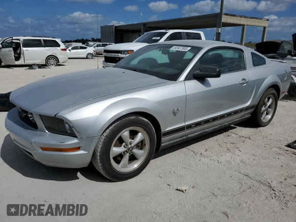 2009 Ford Mustang with VIN 1ZVHT80N595113637, listed as a Copart auction lot 54947305 with 215,559 mi miles and Clean Title. Bid and sale history available at carsss.com. Image 1.
