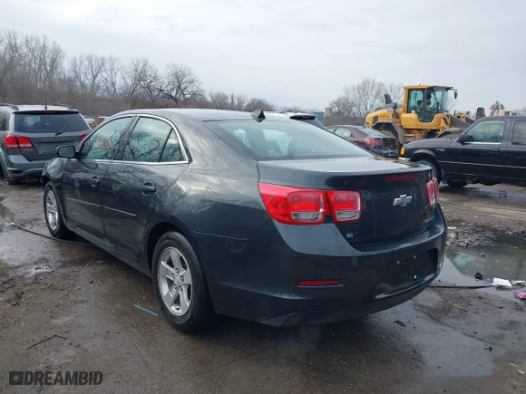 2014 Chevrolet Malibu LS with VIN 1G11B5SL6EF207928, listed as a IAAI auction lot 41153065 with 113,313 mi miles. Bid and sale history available at carsss.com. Image 3.