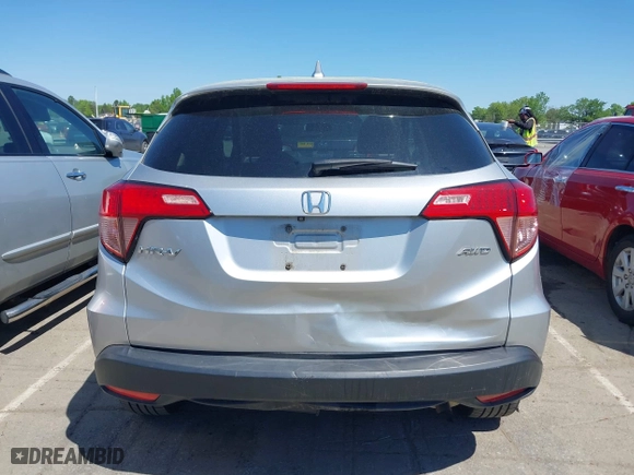2016 Honda HR-V EX with VIN 3CZRU6H54GM754602, listed as a IAAI auction lot 41987313 with 67,940 mi miles. Bid and sale history available at carsss.com. Image 16.