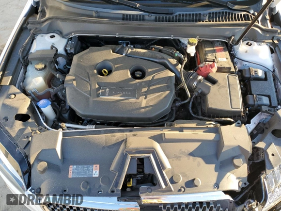 2019 Lincoln MKZ Reserve I with VIN 3LN6L5C95KR602349, listed as a Copart auction lot 46288785 with 57,071 mi miles and Salvage title. Bid and sale history available at DreamBid. Image 11.