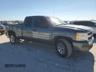 2011 Chevrolet Silverado 1500 Work Truck with VIN 1GCRCPEX0BZ461713, listed as a Copart auction lot 81480594 with 176,135 mi miles and Salvage Title. Bid and sale history available at DreamBid. Image 4.