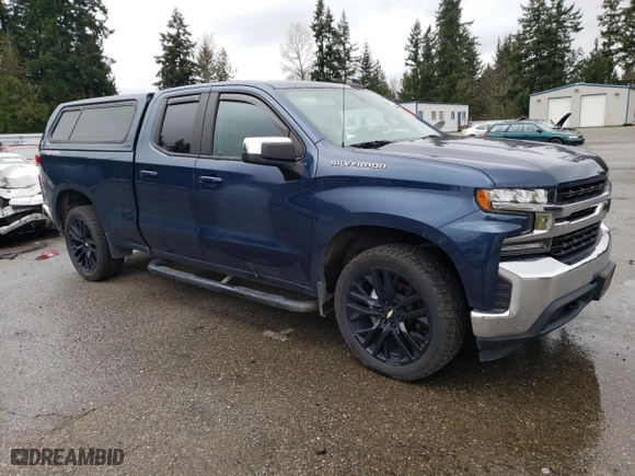 2019 Chevrolet Silverado 1500 LT with VIN 1GCRYDEK5KZ421440, listed as a Copart auction lot 86012844 with 98,164 mi miles and Salvage Title. Bid and sale history available at carsss.com. Image 4.