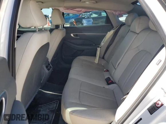 2020 Hyundai Sonata SEL z VIN 5NPEF4JA2LH002360, wystawiony jako Copart lot #53670775 z przebiegiem 118 561 mil mil oraz Szkoda całkowita • Salvage title. Historia ofert i sprzedaży dostępna na DreamBid. Obrazek 10.