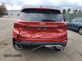 2019 Hyundai Santa Fe SEL with VIN 5NMS33ADXKH021346, listed as a Copart auction lot 79266394 with 77,172 mi miles and Salvage Title. Bid and sale history available at carsss.com. Image 6.