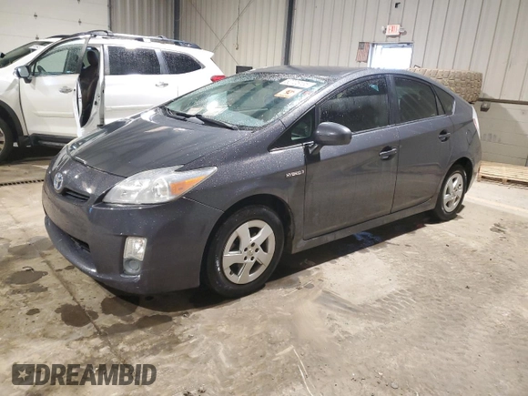 2010 Toyota Prius II with VIN JTDKN3DU0A0222354, listed as a Copart auction lot 52706135 with 211,027 mi miles and Salvage Title. Bid and sale history available at DreamBid. Image 1.
