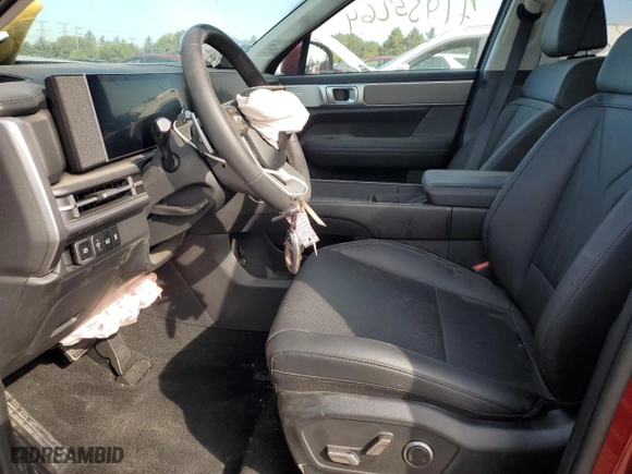 2024 Hyundai Santa Fe Hybrid SEL with VIN 5NMP2DG18RH002073, listed as a Copart auction lot 74259584 with NaN miles and Salvage Title. Bid and sale history available at carsss.com. Image 7.