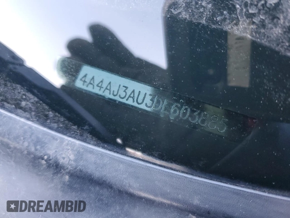 2013 Mitsubishi Outlander Sport SE z VIN 4A4AJ3AU3DE603885, wystawiony jako Copart lot #49848305 z przebiegiem 148 140 mil mil oraz Szkoda całkowita • Salvage title. Historia ofert i sprzedaży dostępna na DreamBid. Obrazek 13.