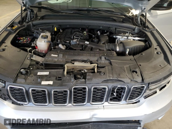 2023 Jeep Grand Cherokee Laredo with VIN 1C4RJKAG2P8852406, listed as a Copart auction lot 55753025 with 10,350 mi miles and Salvage title. Bid and sale history available at DreamBid. Image 12.