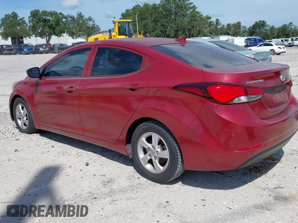 2015 Hyundai Elantra SE with VIN 5NPDH4AE5FH613173, listed as a IAAI auction lot 42698431 with 143,490 mi miles and . Bid and sale history available at DreamBid. Image 3.