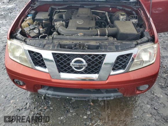 2012 Nissan Frontier SV z VIN 1N6AD0ER6CC437873, wystawiony jako Copart lot #59704905 z przebiegiem 176 978 mil mil oraz Czysty tytuł • Clean title. Historia ofert i sprzedaży dostępna na DreamBid. Obrazek 11.
