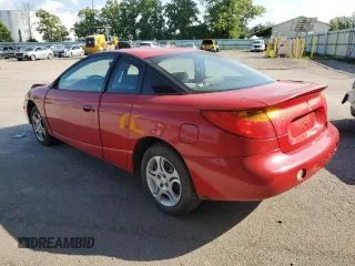 2001 Saturn SC with VIN 1G8ZY127X1Z116460, listed as a Copart auction lot 67962944 with 93,372 mi miles and Non Repairable. Bid and sale history available at carsss.com. Image 2.