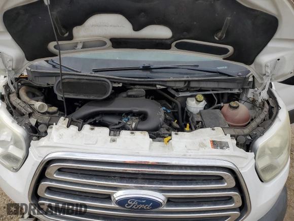 2015 Ford Transit XL with VIN 1FMZK1YM2FKA72647, listed as a Copart auction lot 47439215 with 148,105 mi miles and Salvage title. Bid and sale history available at DreamBid. Image 13.