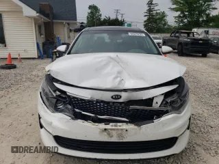 2016 Kia Optima EX z VIN 5XXGU4L3XGG091612, wystawiony jako Copart lot #59929295 z przebiegiem 130 450 mil mil oraz Szkoda całkowita • Salvage title. Historia ofert i sprzedaży dostępna na DreamBid. Obrazek 5.