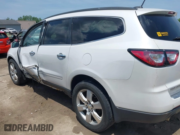 2017 Chevrolet Traverse Premier with VIN 1GNKVJKD8HJ135904, listed as a IAAI auction lot 42576473 with 92,526 mi miles and . Bid and sale history available at DreamBid. Image 15.