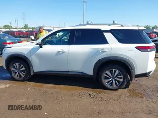 2023 Nissan Pathfinder SL with VIN 5N1DR3CCXPC273840, listed as a IAAI auction lot 42337002 with 34,963 mi miles and . Bid and sale history available at DreamBid. Image 14.