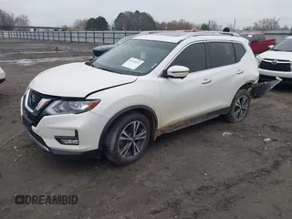 2019 Nissan Rogue SV with VIN JN8AT2MT4KW263267, listed as a IAAI auction lot 41155792 with 106,668 mi miles. Bid and sale history available at carsss.com. Image 18.