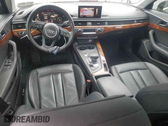 2017 Audi A4 Premium Plus with VIN WAUENAF49HN037325, listed as a Copart auction lot 50267105 with 71,616 mi miles and Salvage Title. Bid and sale history available at carsss.com. Image 8.