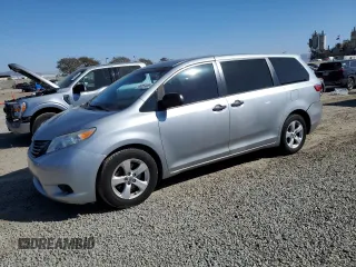 2015 Toyota Sienna L with VIN 5TDZK3DC6FS647841, listed as a Copart auction lot 46359365 with 102,916 mi miles and Salvage Title. Bid and sale history available at carsss.com. Image 1.