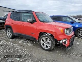 2020 Jeep Renegade Limited with VIN ZACNJAD14LPL42185, listed as a Copart auction lot 46510075 with 68,960 mi miles and Salvage title. Bid and sale history available at DreamBid. Image 4.