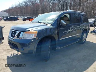 2014 Nissan Armada SV z VIN 5N1AA0NC3EN607990, wystawiony jako IAAI lot #41775889 z przebiegiem 146 422 mil mil oraz . Historia ofert i sprzedaży dostępna na DreamBid. Obrazek 2.