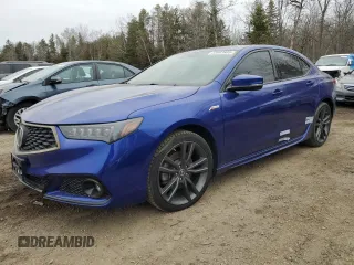 2019 Acura TLX w/A-Spec Pkg with VIN 19UUB3F65KA800333, listed as a Copart auction lot 50603685 with 76,762 mi miles and Clean title. Bid and sale history available at DreamBid. Image 1.