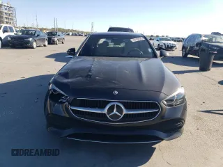2022 Mercedes-Benz C 300 with VIN W1KAF4GBXNR019715, listed as a Copart auction lot 49168885 with 47,596 mi miles and Salvage title. Bid and sale history available at DreamBid. Image 5.