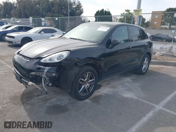 2014 Porsche Cayenne Diesel with VIN WP1AF2A23ELA41435, listed as a IAAI auction lot 41396109 with 78,461 mi miles and . Bid and sale history available at DreamBid. Image 2.