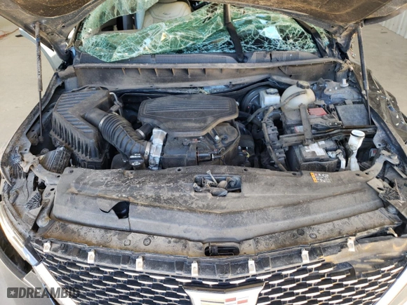 2020 Cadillac XT6 FWD Premium Luxury with VIN 1GYKPCRS0LZ207041, listed as a Copart auction lot 74805654 with 0 mi miles and Salvage Title. Bid and sale history available at carsss.com. Image 12.