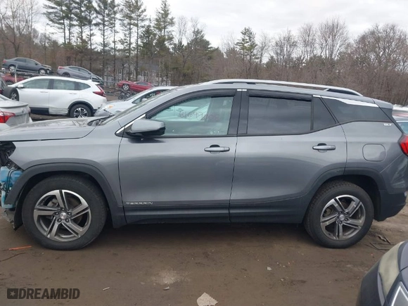 2020 GMC Terrain SLT with VIN 3GKALVEV6LL103240, listed as a IAAI auction lot 41699008 with 74,279 mi miles. Bid and sale history available at carsss.com. Image 15.