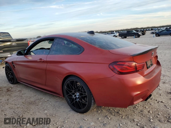 2020 BMW M4 z VIN WBS4Y9C0XLFH08831, wystawiony jako Copart lot #41863585 z przebiegiem 71 763 mil mil oraz Szkoda całkowita • Salvage title. Historia ofert i sprzedaży dostępna na DreamBid. Obrazek 2.
