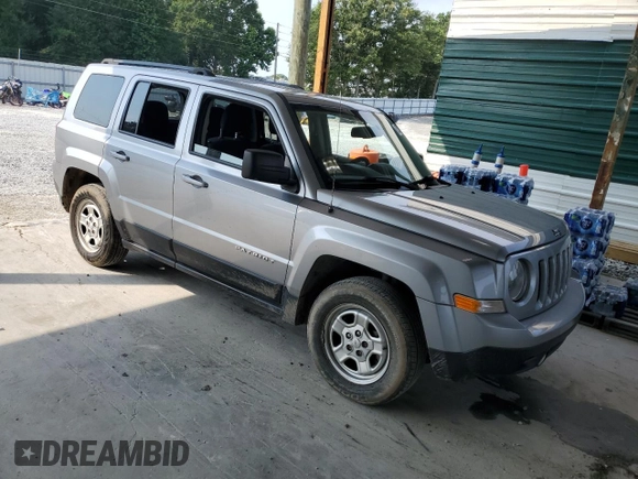 2017 Jeep Patriot Sport SE with VIN 1C4NJPBAXHD149490, listed as a Copart auction lot 62598495 with 148,149 mi miles and Clean title. Bid and sale history available at DreamBid. Image 4.