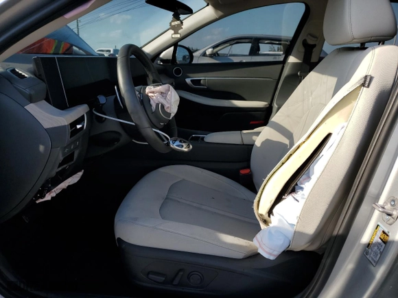 2024 Hyundai Sonata Hybrid SEL with VIN KMHL34JJ6RA092656, listed as a Copart auction lot 47763335 with 14,045 mi miles and Non Repairable. Bid and sale history available at carsss.com. Image 7.