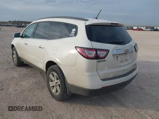 2014 Chevrolet Traverse LT with VIN 1GNKRGKD3EJ341442, listed as a IAAI auction lot 41848116 with 130,544 mi miles. Bid and sale history available at carsss.com. Image 3.