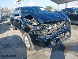 2024 Toyota Tacoma 4WD SR5 with VIN 3TMLB5JN5RM001735, listed as a IAAI auction lot 41313724 with 18,140 mi miles. Bid and sale history available at carsss.com. Image 1.