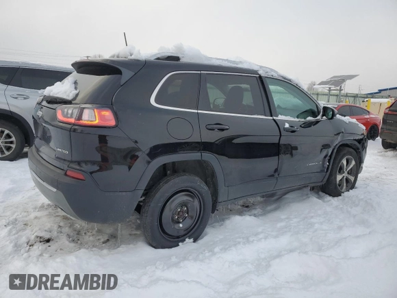 2019 Jeep Cherokee Limited with VIN 1C4PJMDX3KD446178, listed as a Copart auction lot 41847205 with 87,219 mi miles and Salvage Title. Bid and sale history available at carsss.com. Image 3.