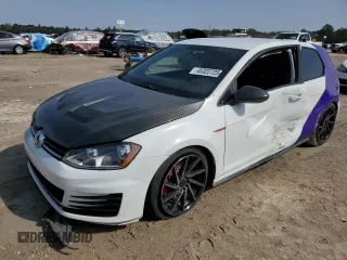 2015 Volkswagen Golf GTI S with VIN 3VWTT7AU8FM046449, listed as a Copart auction lot 45322725 with 113,740 mi miles and Salvage Title. Bid and sale history available at carsss.com. Image 1.