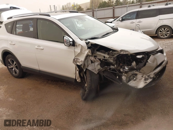 2018 Toyota RAV4 XLE with VIN JTMWFREV2JJ730568, listed as a IAAI auction lot 41814302 with 108,622 mi miles and . Bid and sale history available at DreamBid. Image 1.