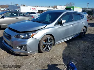 2017 Subaru Impreza Sport with VIN 4S3GTAL69H1754354, listed as a IAAI auction lot 41824436 with 86,082 mi miles. Bid and sale history available at carsss.com. Image 18.