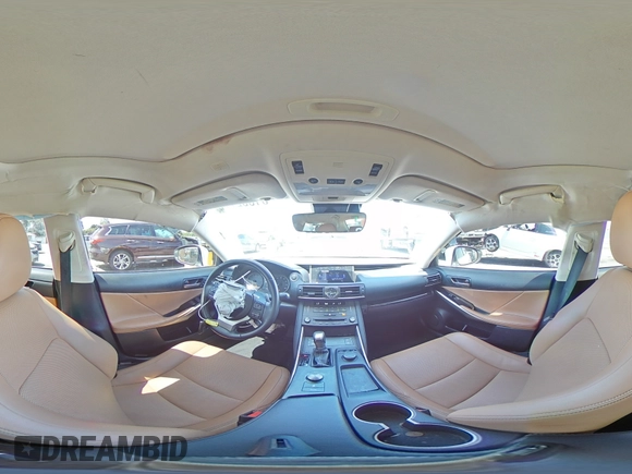2020 Lexus IS 300 with VIN JTHDA1D26L5106796, listed as a Copart auction lot 61302775 with 63,600 mi miles and Salvage title. Bid and sale history available at DreamBid. Image 14.