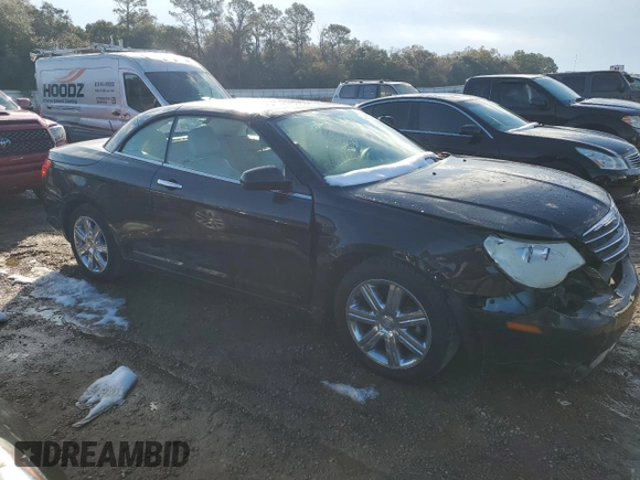 2010 Chrysler Sebring Limited z VIN 1C3BC6EV5AN158995, wystawiony jako Copart lot #89290905 z przebiegiem 76 168 mil mil oraz Szkoda całkowita • Salvage title. Historia ofert i sprzedaży dostępna na DreamBid. Obrazek 4.