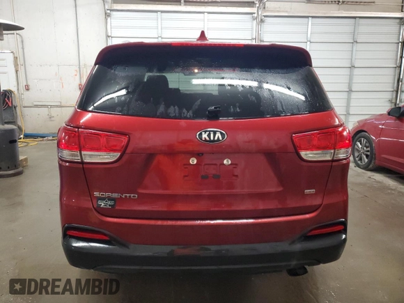 2017 Kia Sorento LX with VIN 5XYPG4A30HG249396, listed as a Copart auction lot 89054805 with 162,660 mi miles and Salvage Title. Bid and sale history available at carsss.com. Image 6.