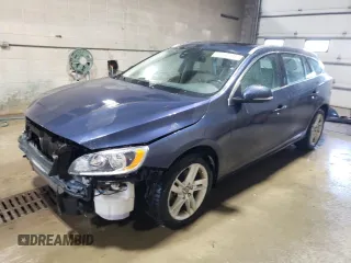 2015 Volvo V60 T5 Drive-E Premier with VIN YV140MEB9F1193359, listed as a Copart auction lot 42442585 with 134,044 mi miles and Salvage Title. Bid and sale history available at carsss.com. Image 1.