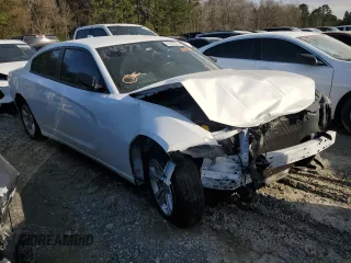 2023 Dodge Charger SXT with VIN 2C3CDXBGXPH674560, listed as a Copart auction lot 47427085 with 25,479 mi miles and Salvage Title. Bid and sale history available at DreamBid. Image 4.