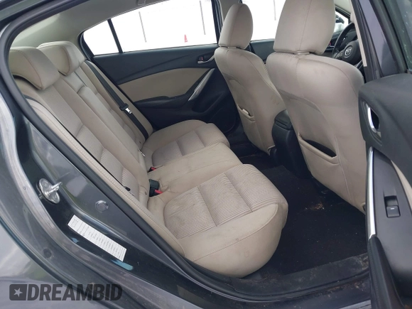 2015 Mazda 6 i Sport with VIN JM1GJ1U6XF1175925, listed as a IAAI auction lot 41704201 with 115,404 mi miles. Bid and sale history available at carsss.com. Image 8.
