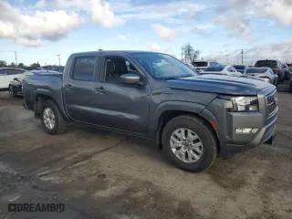 2024 Nissan Frontier SV with VIN 1N6ED1EJ6RN617126, listed as a Copart auction lot 48074805 with 13,882 mi miles and Salvage Title. Bid and sale history available at carsss.com. Image 4.