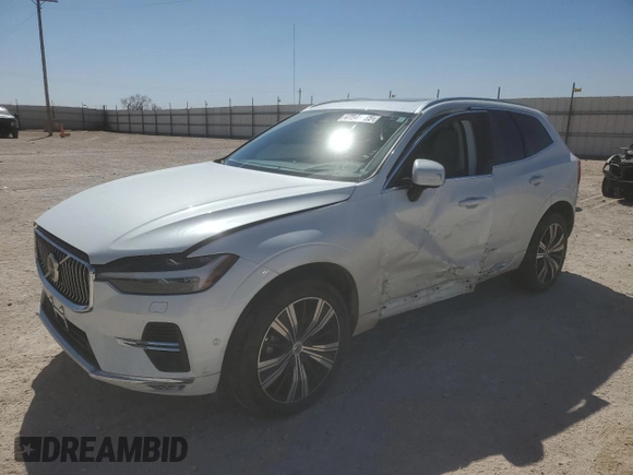 2022 Volvo XC60 Inscription with VIN YV4L12DL4N1041076, listed as a Copart auction lot 47240735 with 47,907 mi miles and Salvage Title. Bid and sale history available at carsss.com. Image 1.