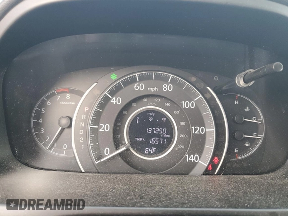 2014 Honda CR-V EX with VIN 2HKRM4H56EH657401, listed as a Copart auction lot 60353685 with 137,250 mi miles and Salvage title. Bid and sale history available at DreamBid. Image 9.