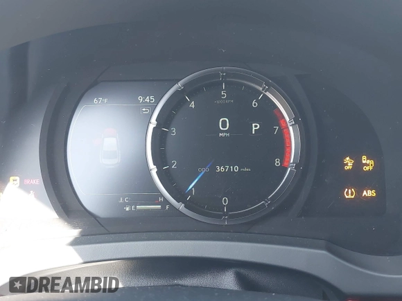 2023 Lexus IS 350 F Sport with VIN JTHGZ1B22P5068062, listed as a IAAI auction lot 41993855 with 36,710 mi miles and . Bid and sale history available at DreamBid. Image 15.