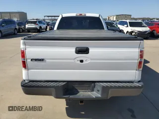2013 Ford F-150 XL with VIN 1FTNF1CF9DKG47176, listed as a Copart auction lot 48977555 with 140,258 mi miles and Salvage Title. Bid and sale history available at carsss.com. Image 6.